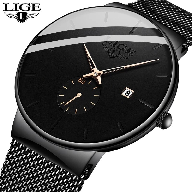 Luxury Watch Top 10 - LIGE jam tangan olahraga pria, arloji
