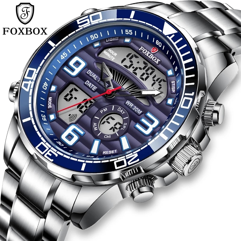 Luxury Watch Maker - Jam tangan pria Digital, jam tangan