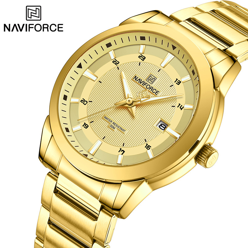 Luxury Watch Investment - NAVIFORCE jam tangan kuarsa untuk pria,