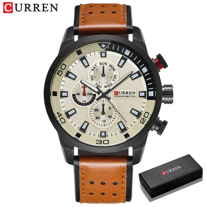 2017 CURREN Gaya Watch Pria Me - Luxury Watch Investment ulasan dan harga
