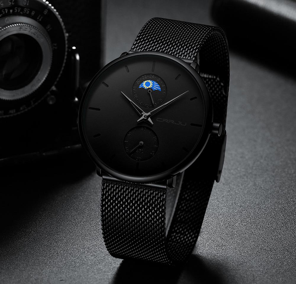 CRRJU, Jam Tangan Pria Mewah d - Luxury Watch Investment ulasan dan harga