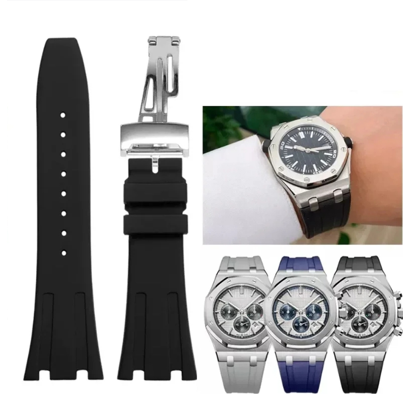 Tali jam tangan karet silikon  - Audemars Piguet Watch Royal Oak ulasan dan harga
