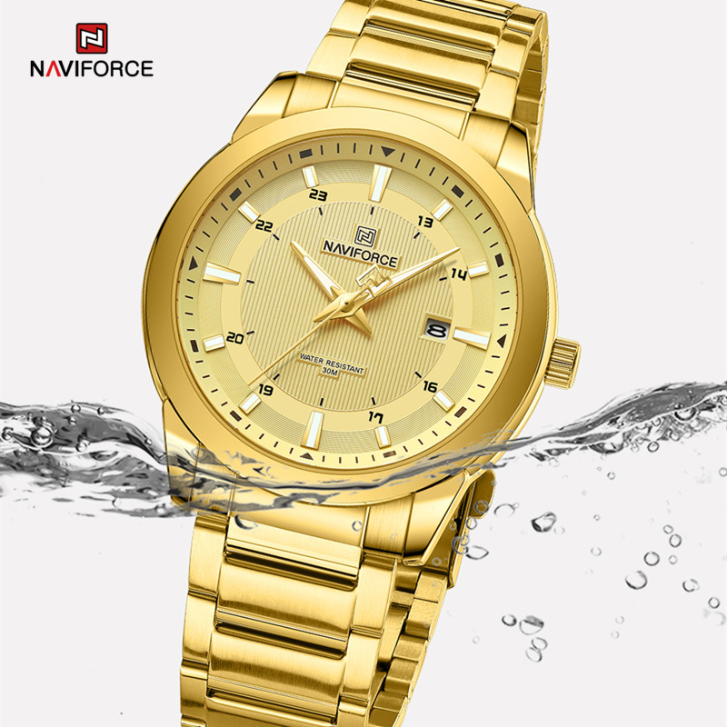 NAVIFORCE jam tangan kuarsa un - Luxury Watch Investment ulasan dan harga